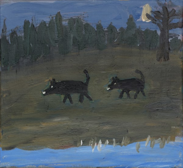 Kent Iwemyr, De vilda svinen / The Wild Boars, 2024