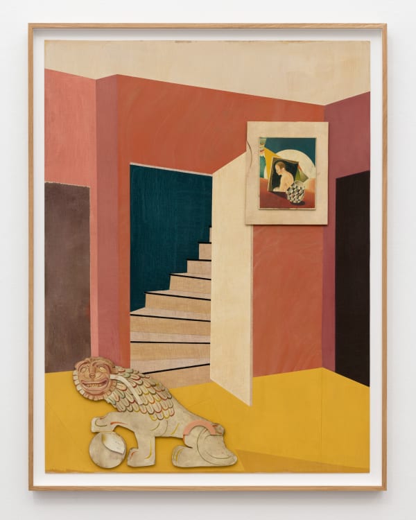 Jens Fänge, Petrus lejon vaktar trappa, 2024