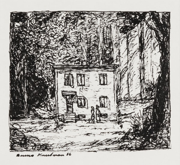 Bruno Knutman, Huset i skogen / The House in the Forest, 1986