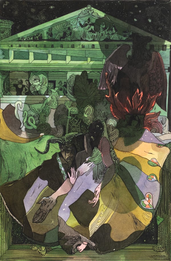 Peter Köhler, Smaragdine (Devil’s Emerald), 2023