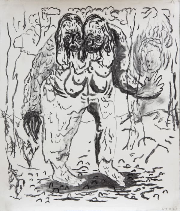 Jeff Olsson, Tvåhövdad / Two-Headed, 2024