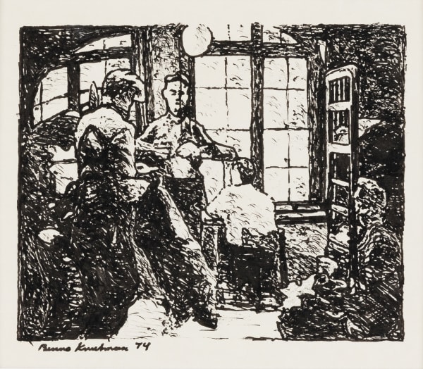 Bruno Knutman, Militärluckan / The Baracks, 1974