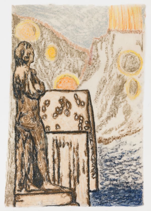 Mamma Andersson, Astrologen I / The Astrologist I, 2022