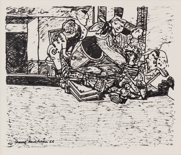 Bruno Knutman, Omkring klockan halv fem / Around Half Past Four, 1966