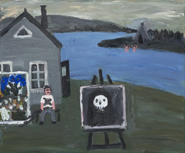 Kent Iwemyr, När jag tröttnat på att måla blommor / When I Tired of Painting Flowers, 2024