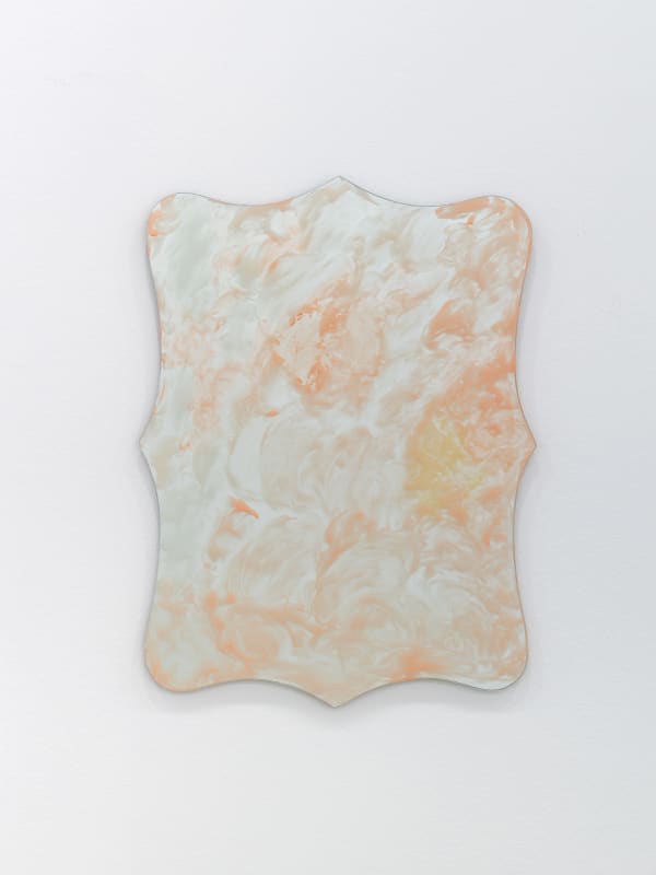 Karla Black, Looking Glass Number 4, 2019