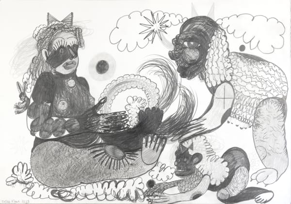 Trude Viken, Black and White Scene 5, 2023