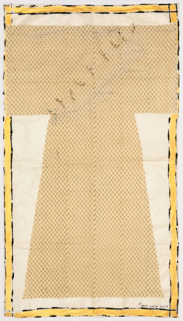 Isabella Ducrot, Gold Dress, 2024