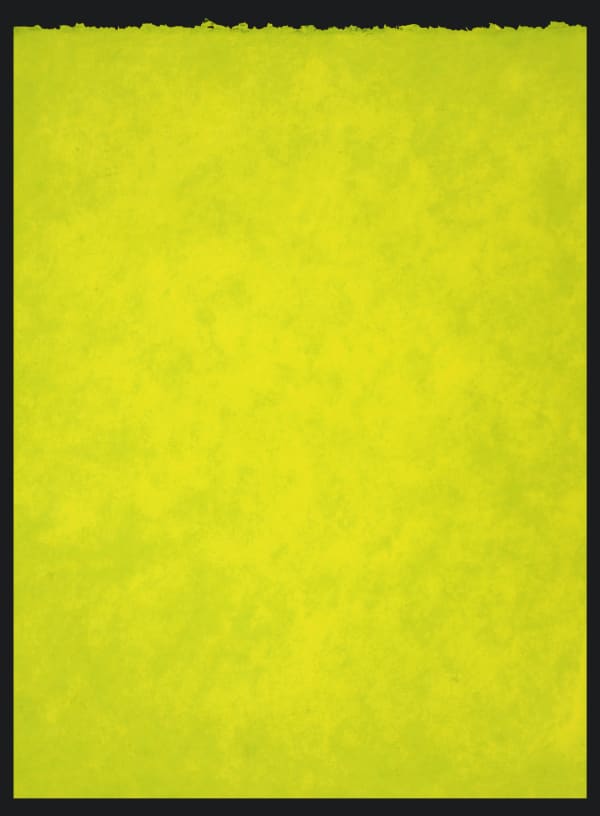 Leif Elggren, Black: painting myself back to Yellow XVIII, 2021 – 2023