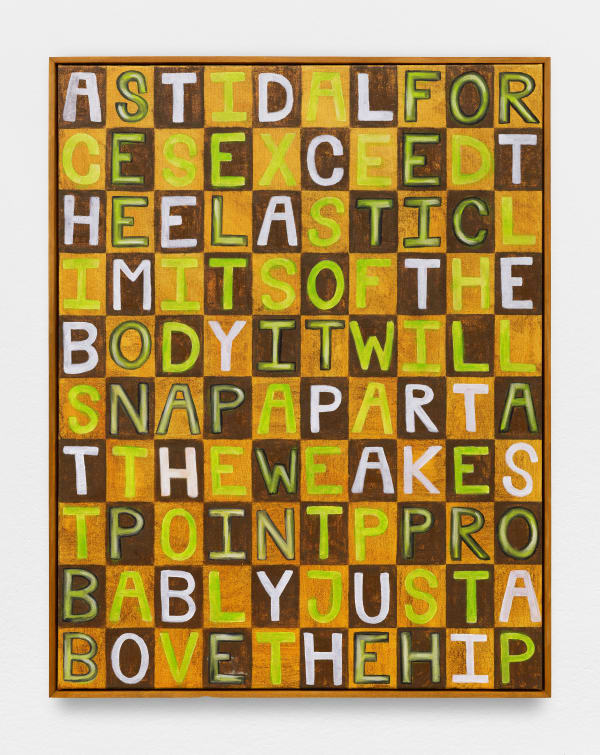 Tanja Nis-Hansen, astidalforcesexceedtheelasticlimitsofthebodyitwillsnapapartattheweakestpointpprobablyjustabovethehip, 2021