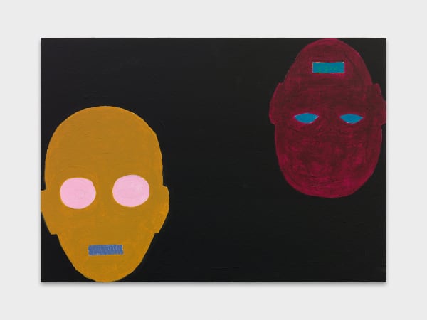 Valentin Carron, Ovals In The Dark I, 2021