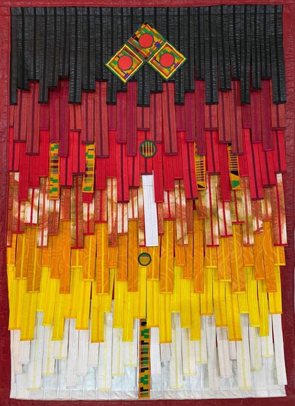 Abdoulaye Konate, Kente 1 et motif du Sahel, 2020