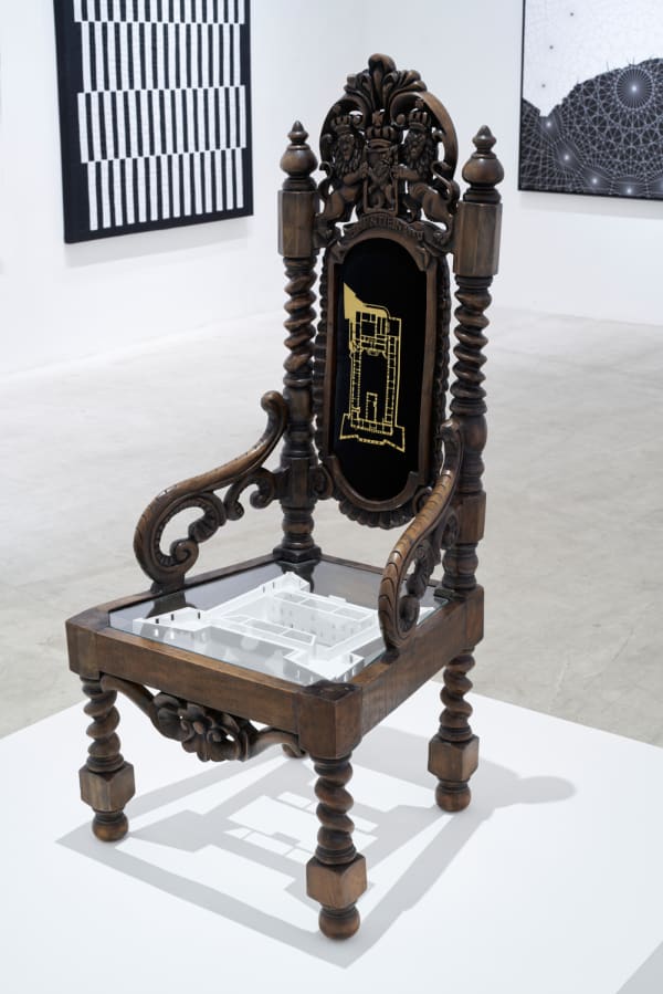 The Governor's Chair, 2021. Installation - 'The Past Is Never Dead...'