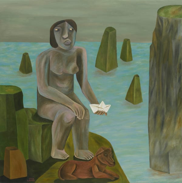 Brown Dog and Paper Boat