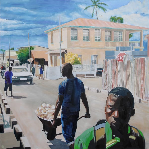 Arthur Timothy, The Coconut Seller, 2022