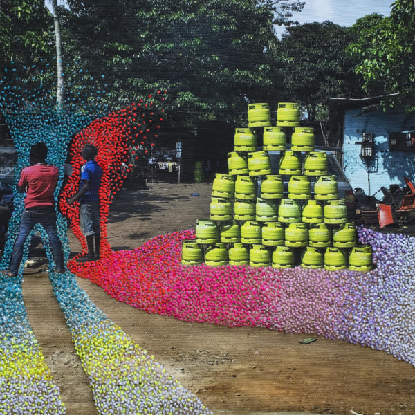 Joana Choumali, Untitled, 2018