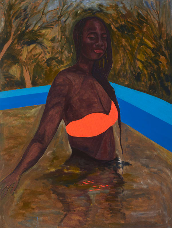 Serge Attukwei Clottey, Reflection of self, 2021