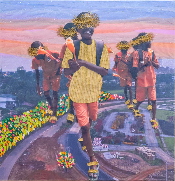Joana Choumali, You Can Be Happy For Tomorrow Because of Yesterday, Series Albahian, 2023