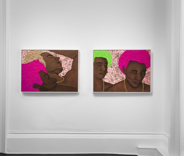 Gideon & Tiffany, South facing South (ghanaman X quisqueya), 2021