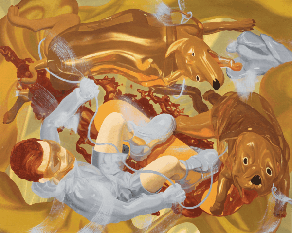Yang Du, Surfing Above The Fire, 2022
