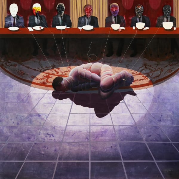 Daniel B Dias, Fine Dining (Purple), 2023