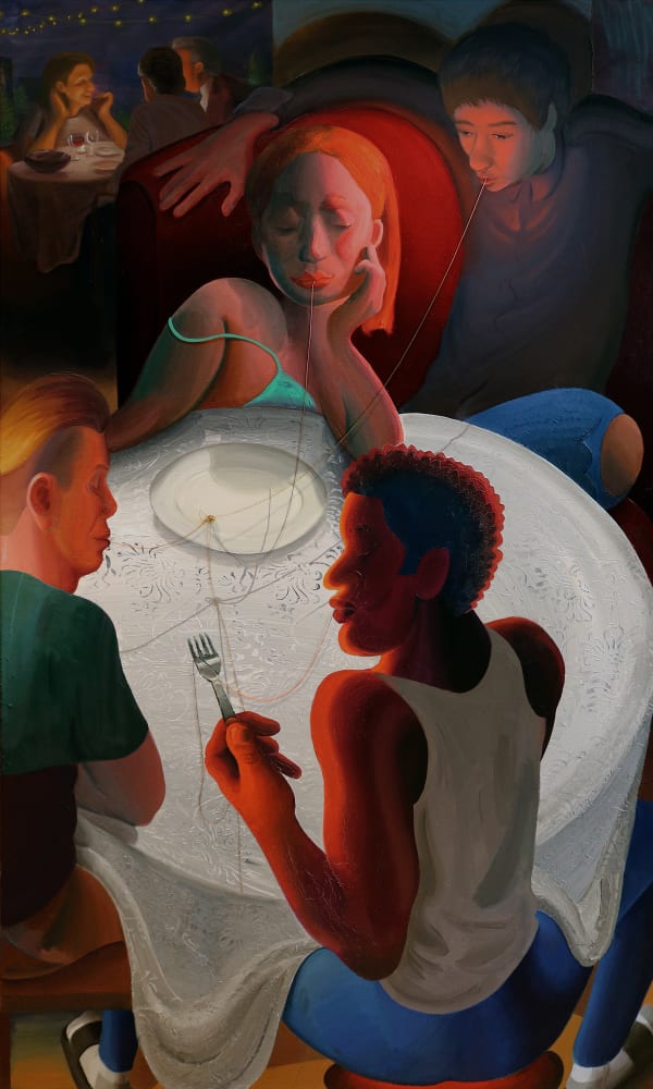 Daniel B Dias, Fine Dining (Tetradic), 2022