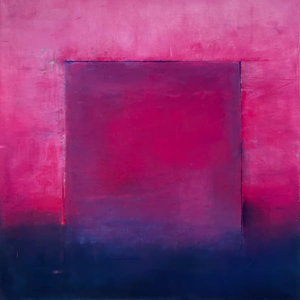 Amy Bernhardt, Wind the Clock - Fuschia, 2025