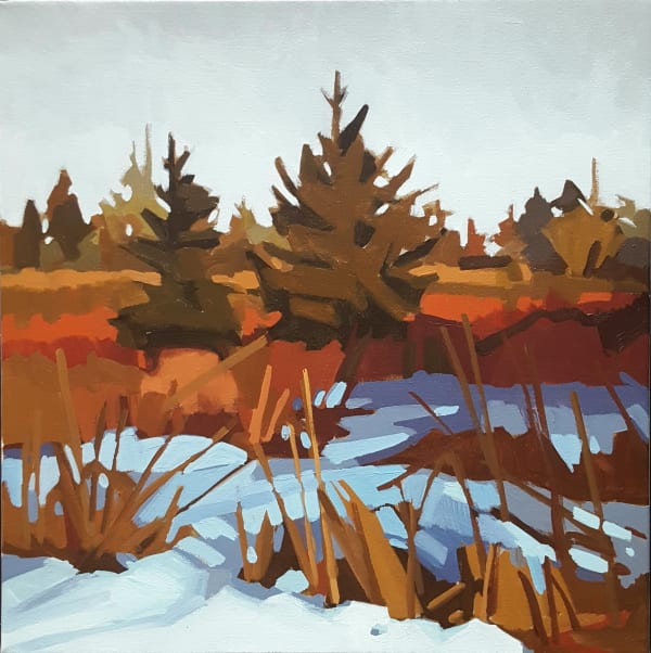 Shelley Mansel, Last Snow, 2018