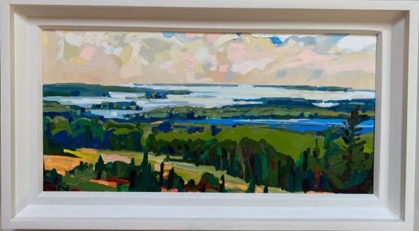 Chrissy Nickerson, From Caterpillar Hill Above Walkers Pond, 2024