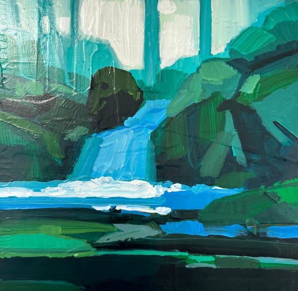 Shelley Mansel, Aqua Forest, 2023
