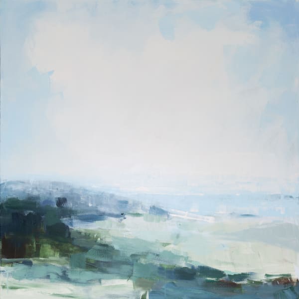 Hannah Bureau Rock Formations, 2023 Acrylic on Canvas 36x36x1.5"