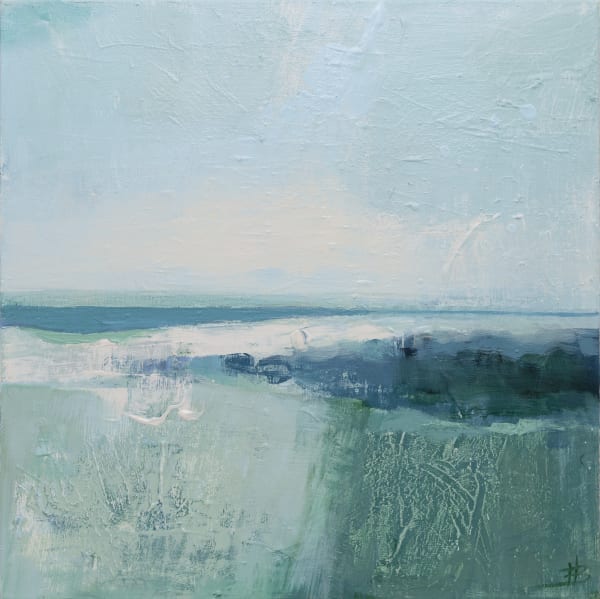 Hannah Bureau Rock Outcrop, 2023 Acrylic on Canvas 20x20x1.5"