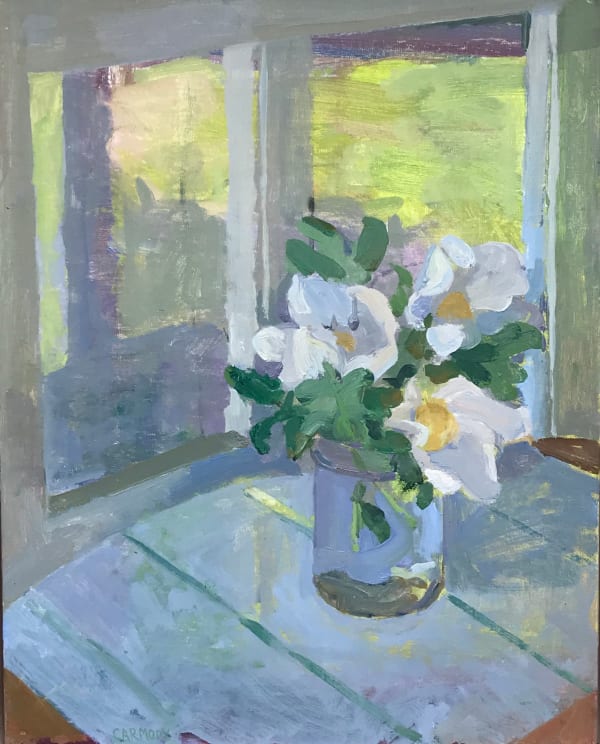Kelly Carmody, Beach Roses at Cottage, 2023