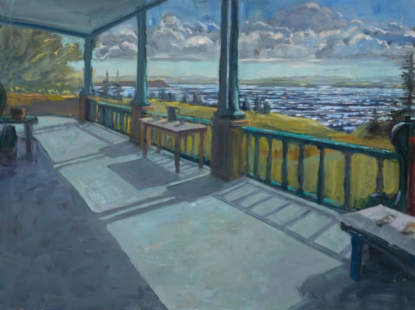 Louise Bourne, Porch and Sparkle, 2021
