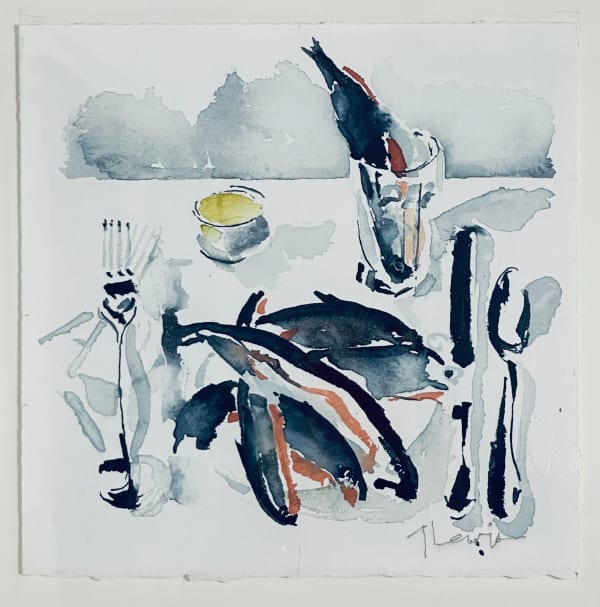 Gayle Lewis, Fish Dinner 3, 2009