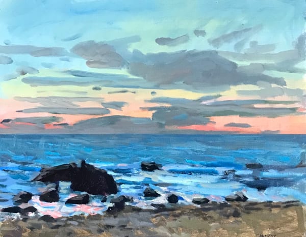 Kelly Carmody, Winter Sunset, 2024