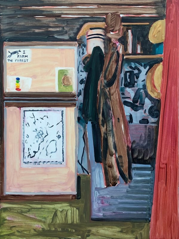 Tessa Greene O'Brien, Peach Pantry, 2021