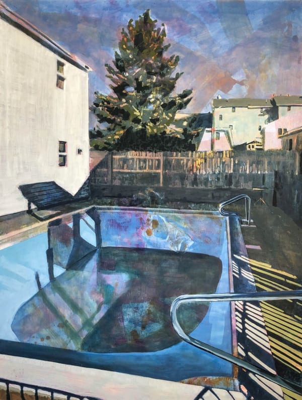 Tessa Greene O'Brien Deep End, 2019 Oil on Panel 36 x 48 in.