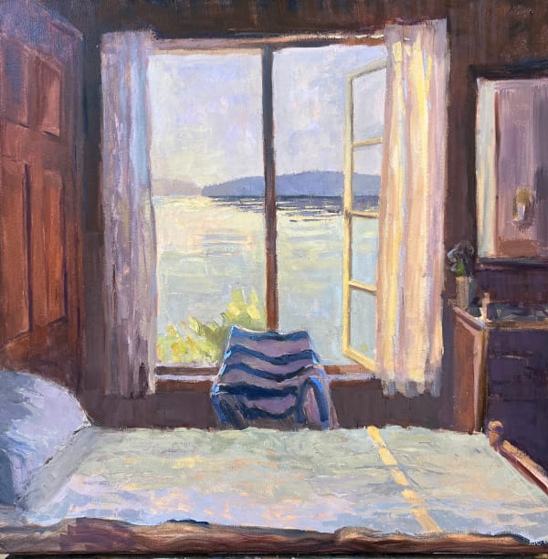 Louise Bourne, Morning, Yellow Stripe, 2025