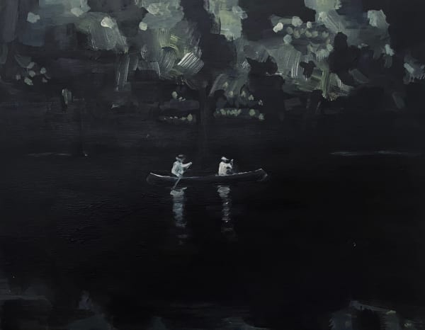 Nancy Friedland Croaker's Cove #8, 2022 Acrylic on Panel 11 x 14 x 1.5 in