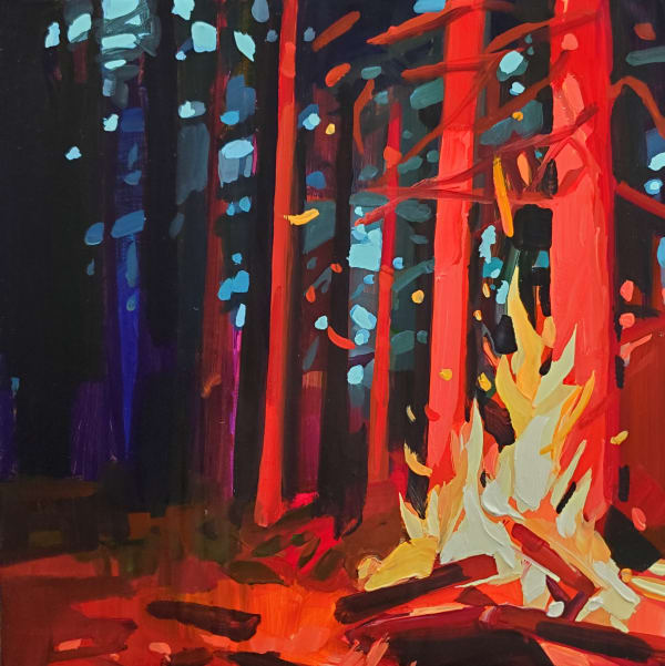 Shelley Mansel, Fire Woods Right, 2025