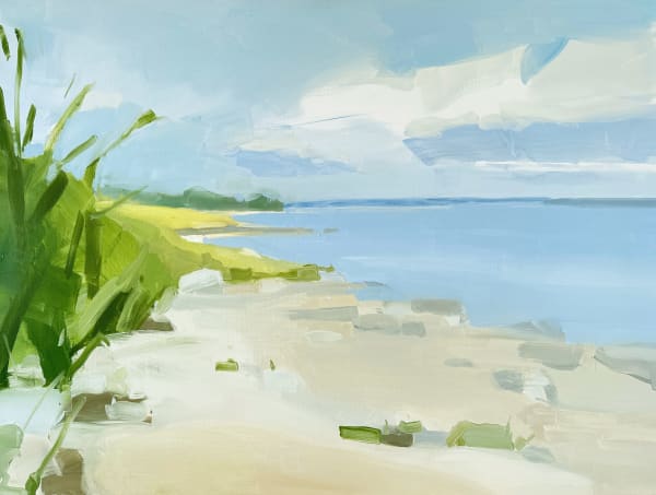 Sara MacCulloch, Beach Near Stonington, 2019
