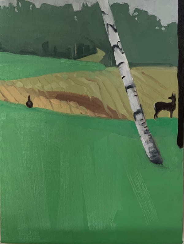 Elizabeth Ashton Hallett, Turkey + Deer, 2023