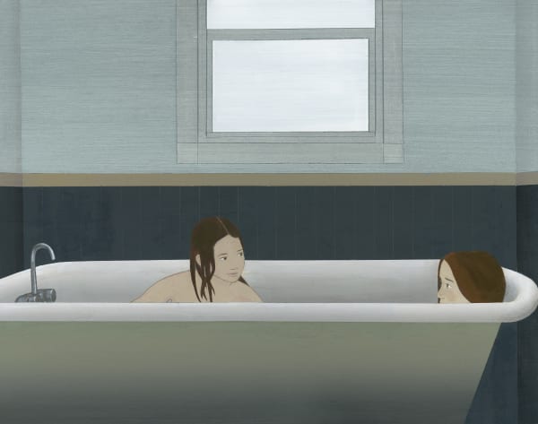 Emily Pettigrew, Steadman Children in the Bath, 2020