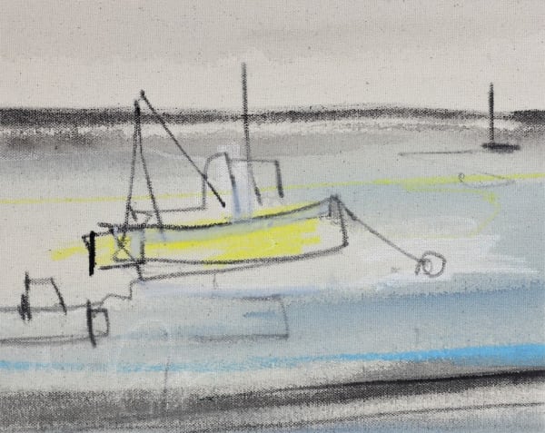 Christina Thwaites, Happy Yellow Boat, 2021