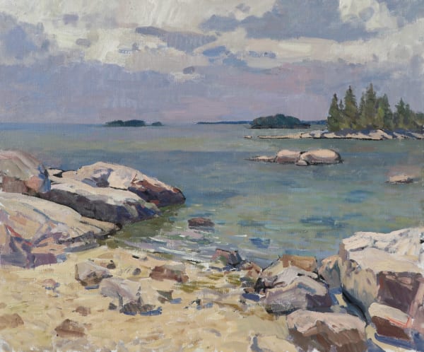 Viktor Butko, Day at Sandy Beach, 2024