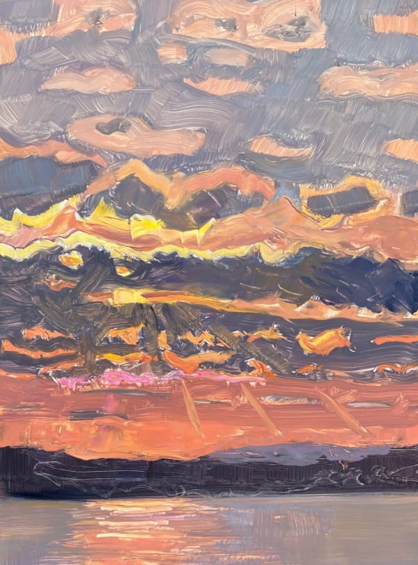 Louise Bourne, Speckled Sky, Late, 2024