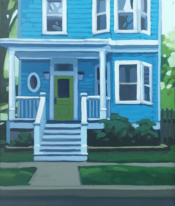 Shelley Mansel, Turquoise House, 2016