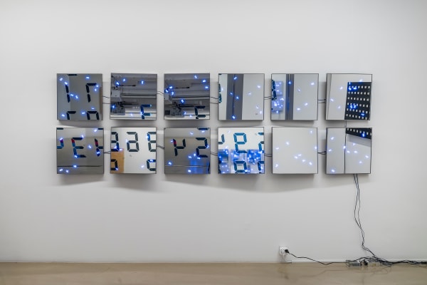 Tatsuo Miyajima C.T.C.S. Flower Dance no.1, 2017