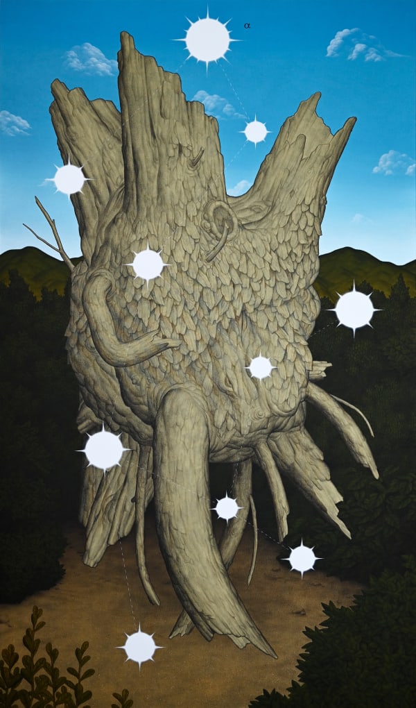 Lee Jaeseok Constellation_1, 2023 acrylic on canvas 193.9x112.1cm